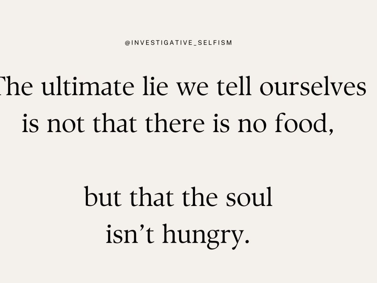 On A Different Kind of&nbsp;Feast